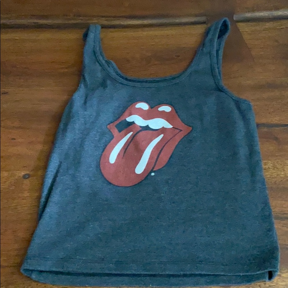 Rolling Stones Cute crop top cami